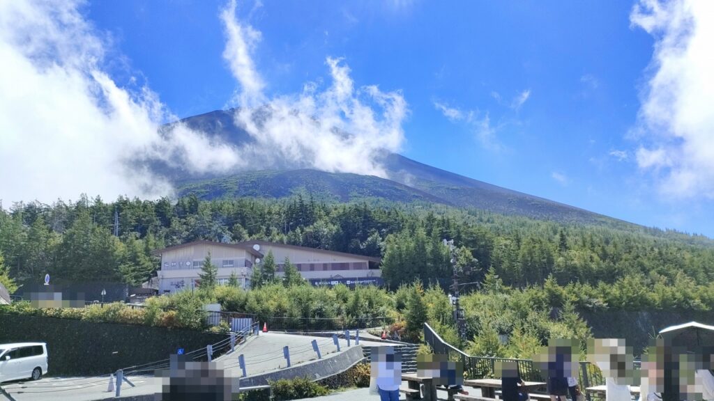 富士スバルライン　五合目展望台