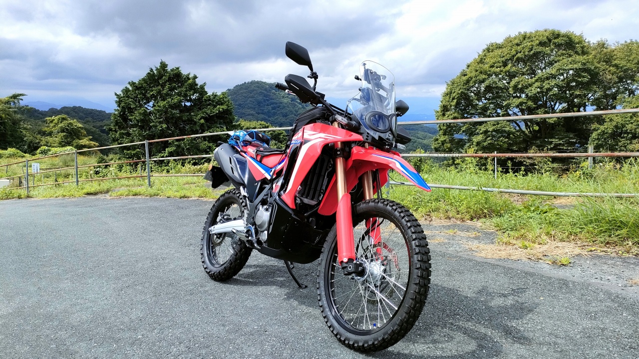 ホンダ CRF250 Rally で秩父高原