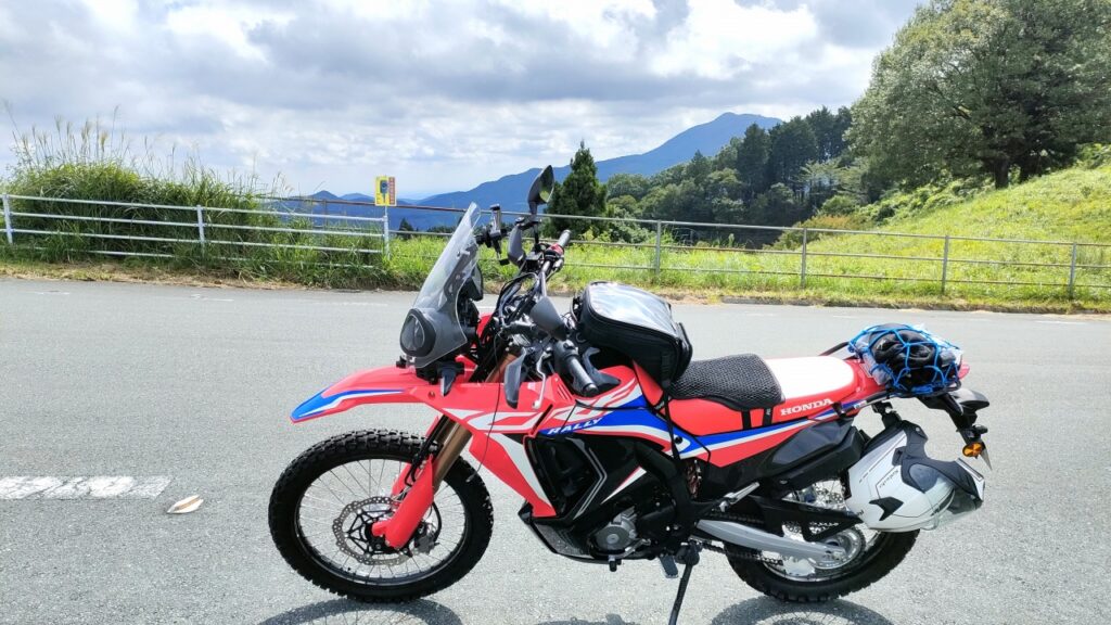 ホンダ CRF250 Rally で秩父高原