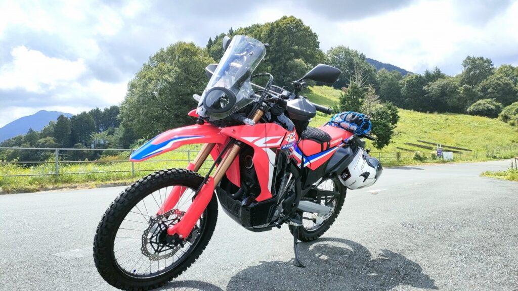 ホンダ CRF250 Rally で秩父高原