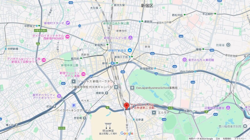 サイカパーク 渋谷区 北参道第二自動二輪等駐車場