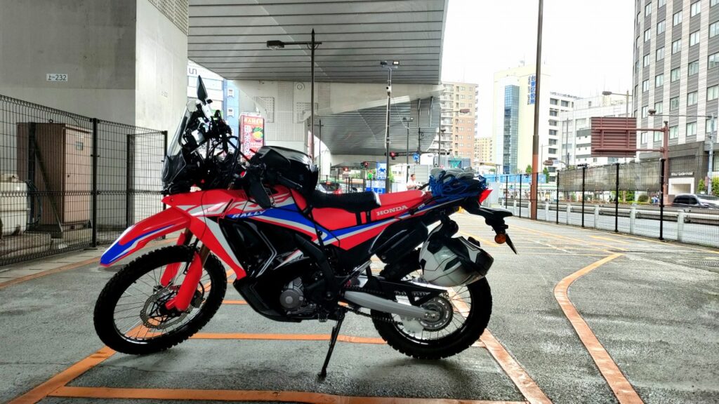 上野駅前自動二輪車駐車場