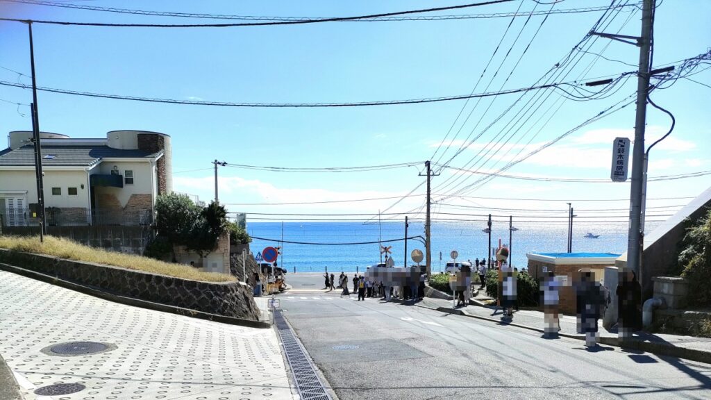 江の島　鎌倉高校前