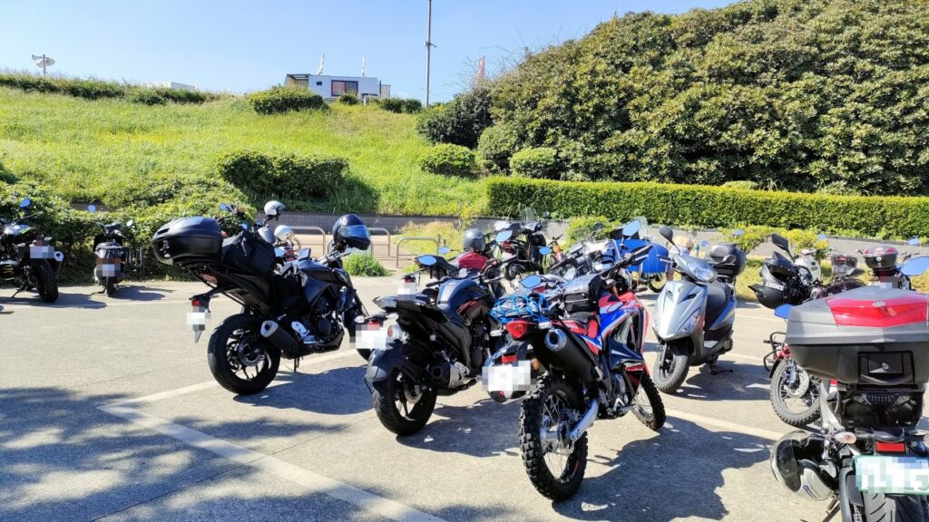 江の島　湘南海岸公園　中部駐輪場