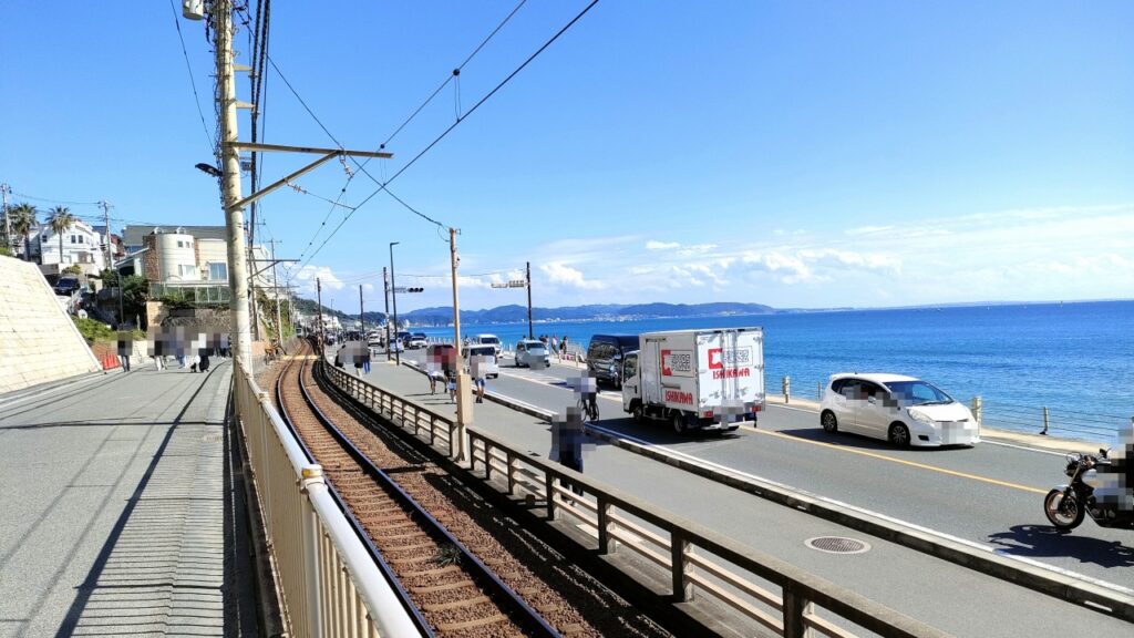 江の島　鎌倉高校前