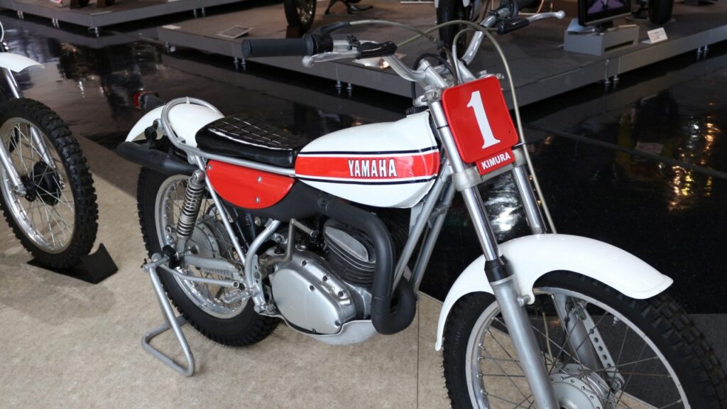 ヤマハ TY250 Competition Spec 1973年　第1回全日本選手権トライアル大会　木村治男初代チャンピオンマシン