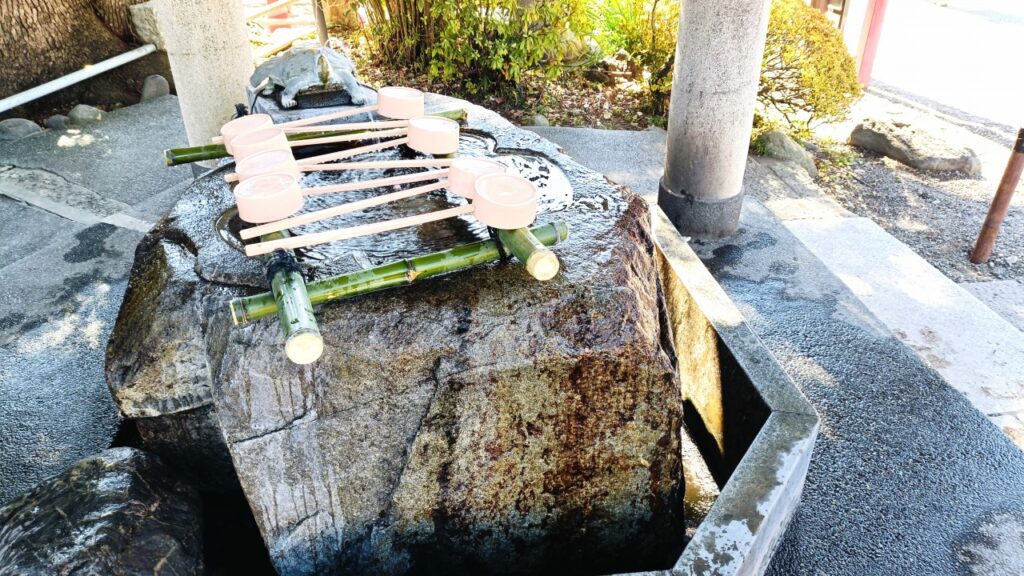 亀戸天神社 手水舎