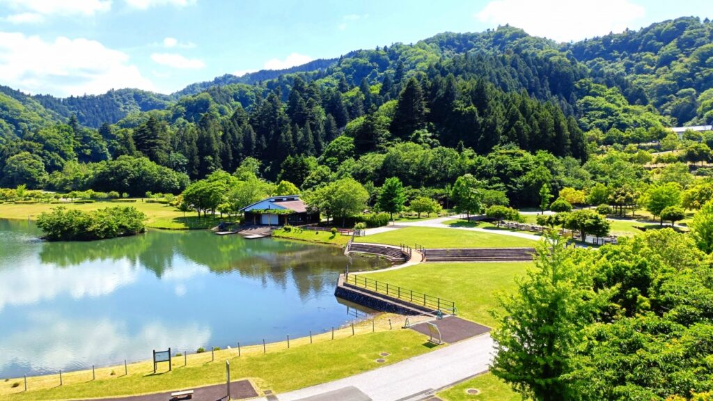 宮ケ瀬湖畔園地 親水池