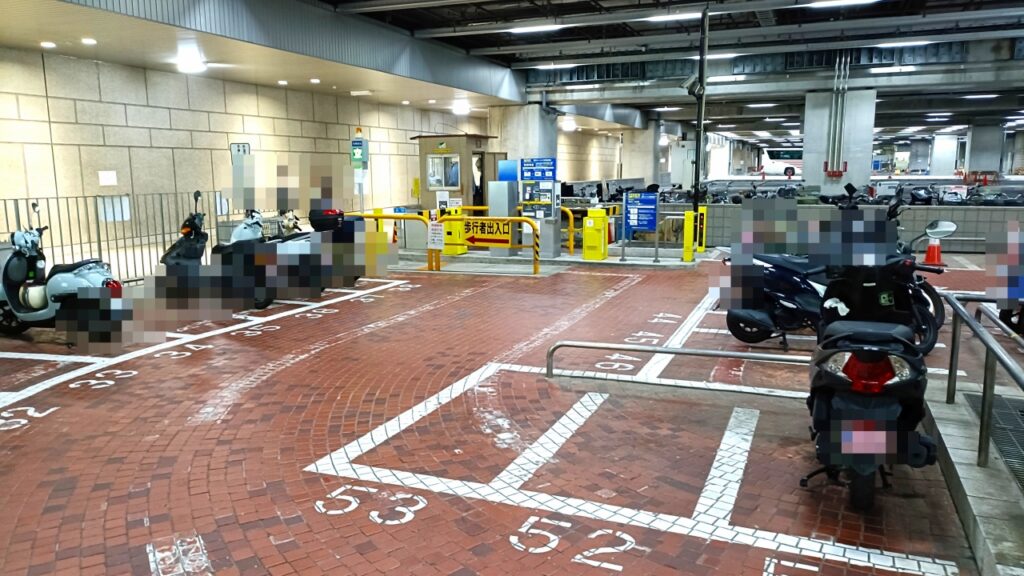 都庁オートバイ専用駐車場