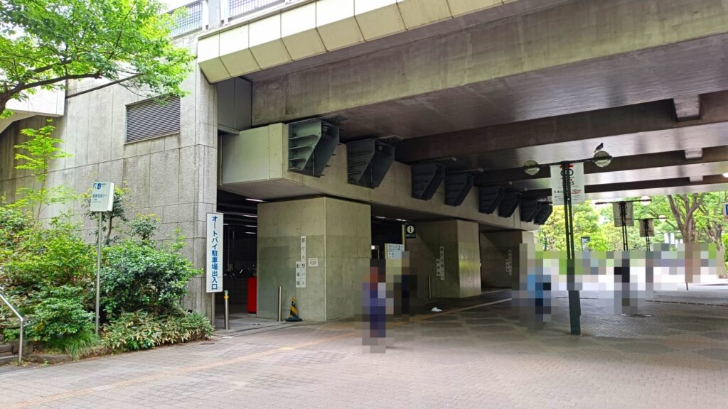 都庁オートバイ専用駐車場