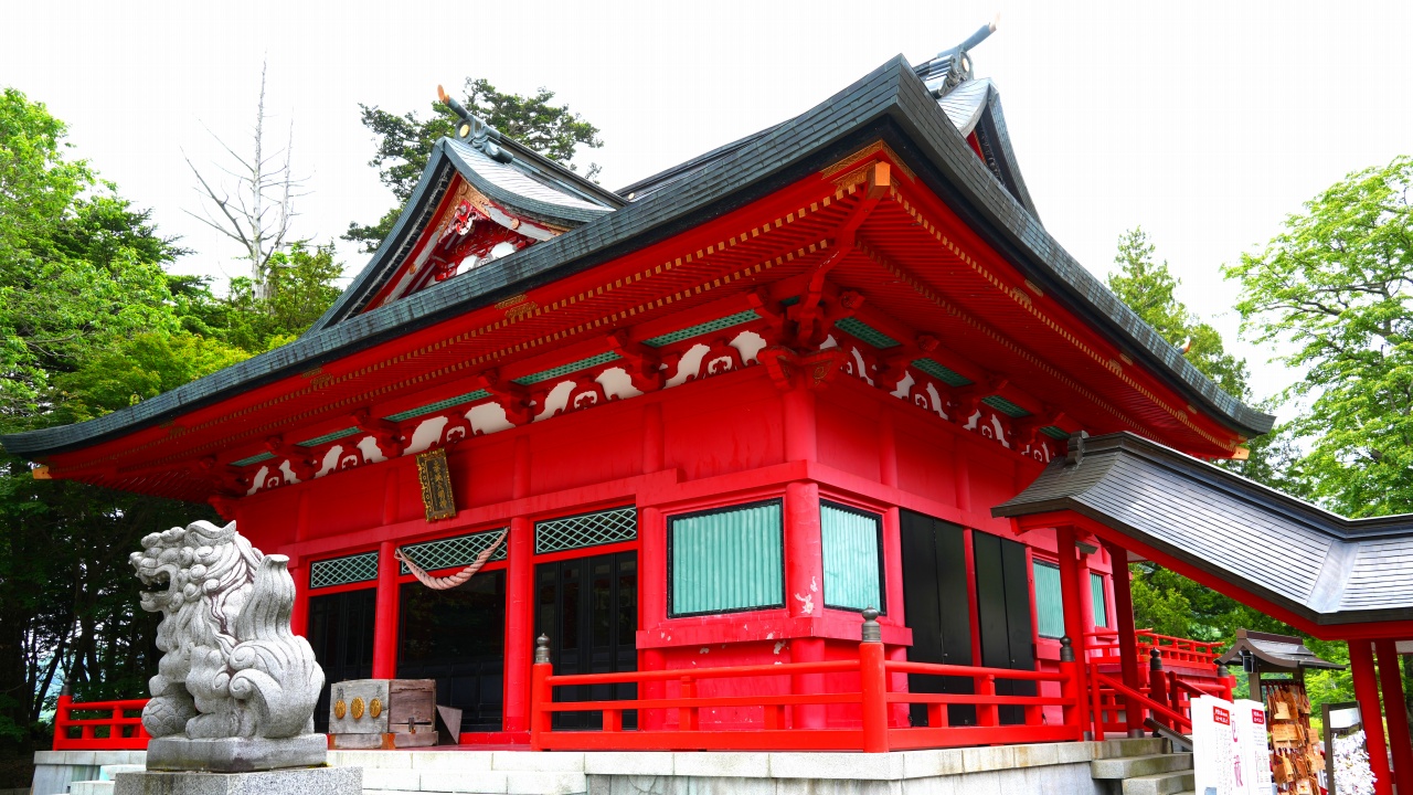 赤城神社　拝殿