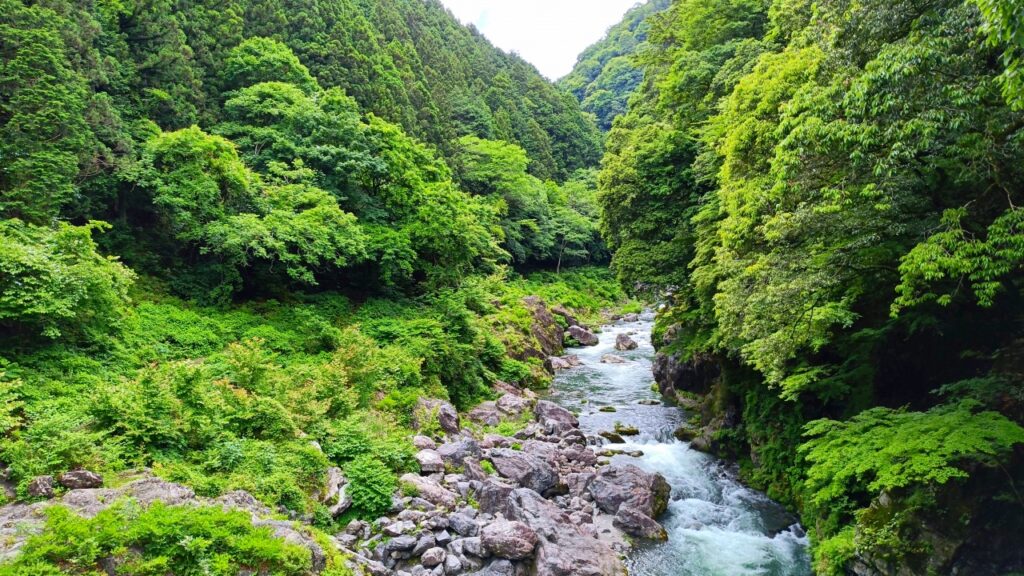 鳩ノ巣渓谷