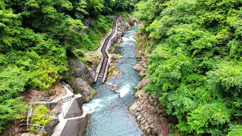 白丸ダム　魚道（ぎょどう）