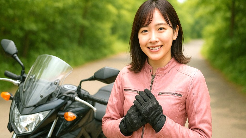 夏用バイクグローブ