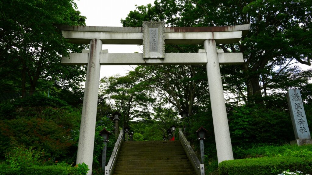 那須温泉神社　大鳥居