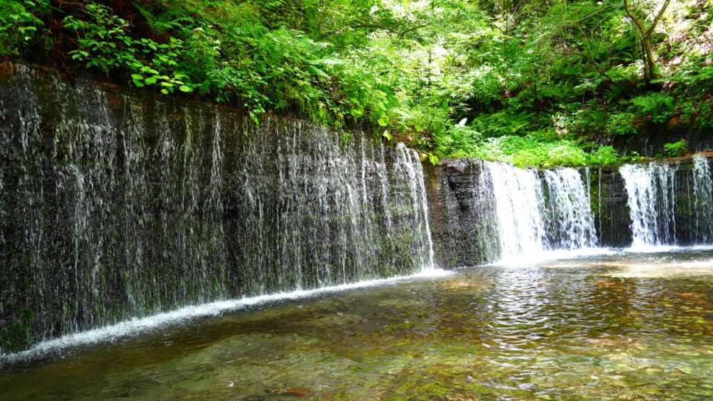 軽井沢 白糸の滝