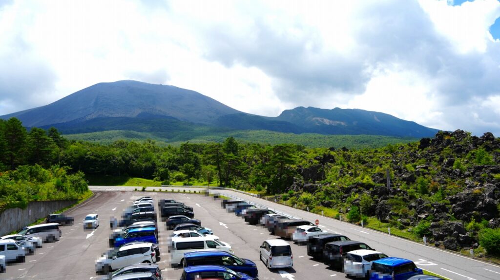 浅間山　鬼押出し園　駐車場