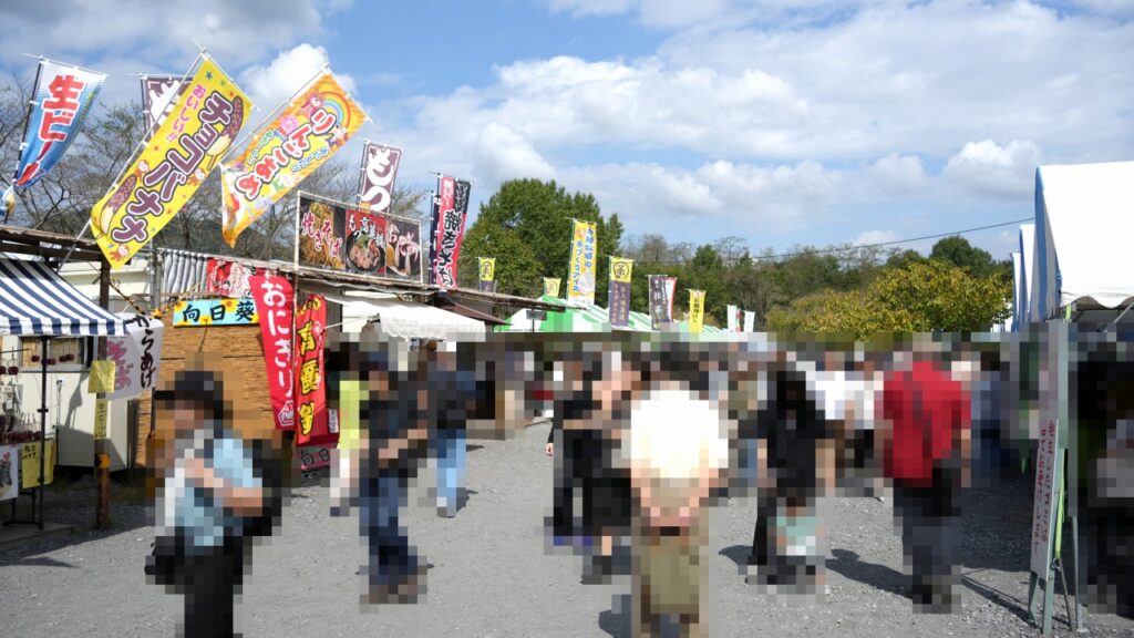 巾着田曼珠沙華公園　まつり会場