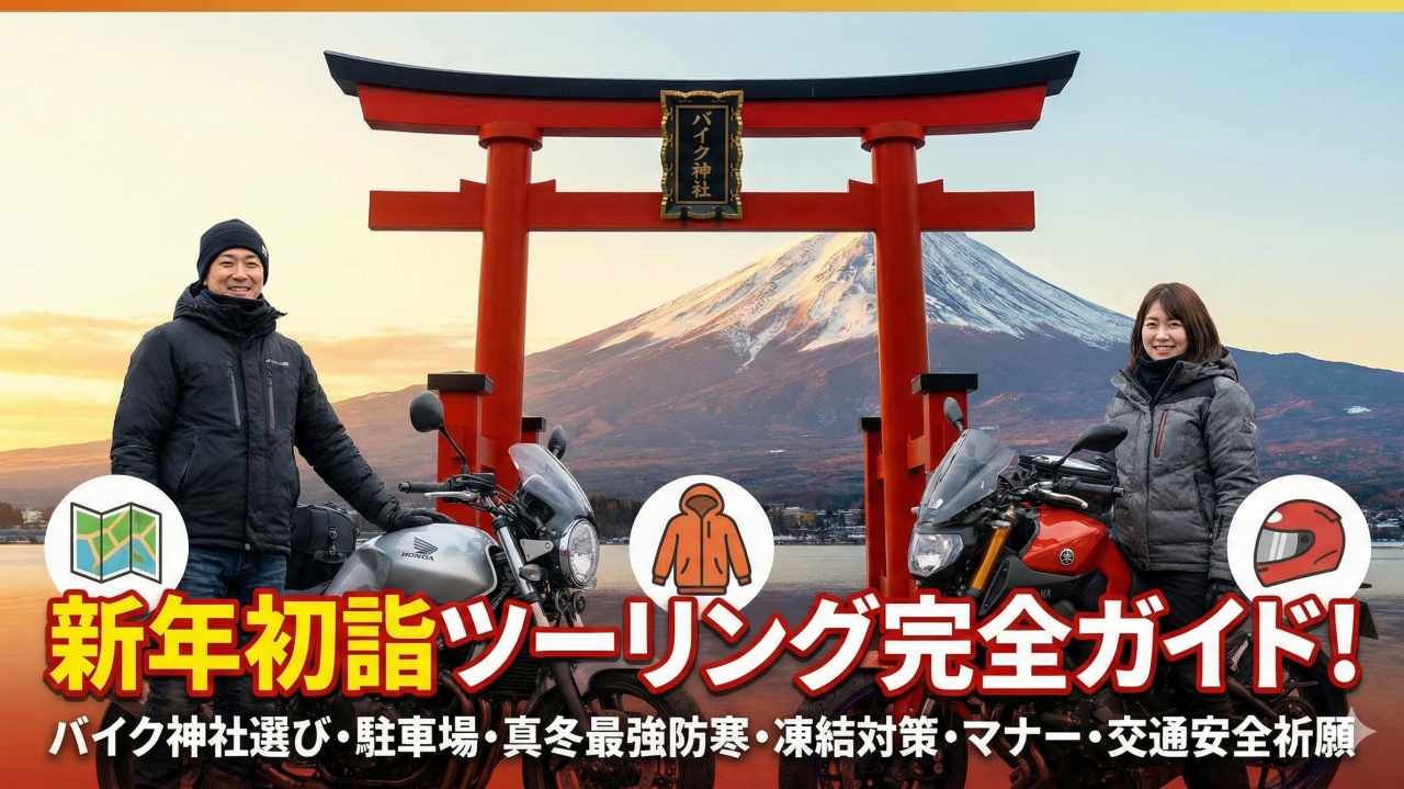 初詣ツーリング