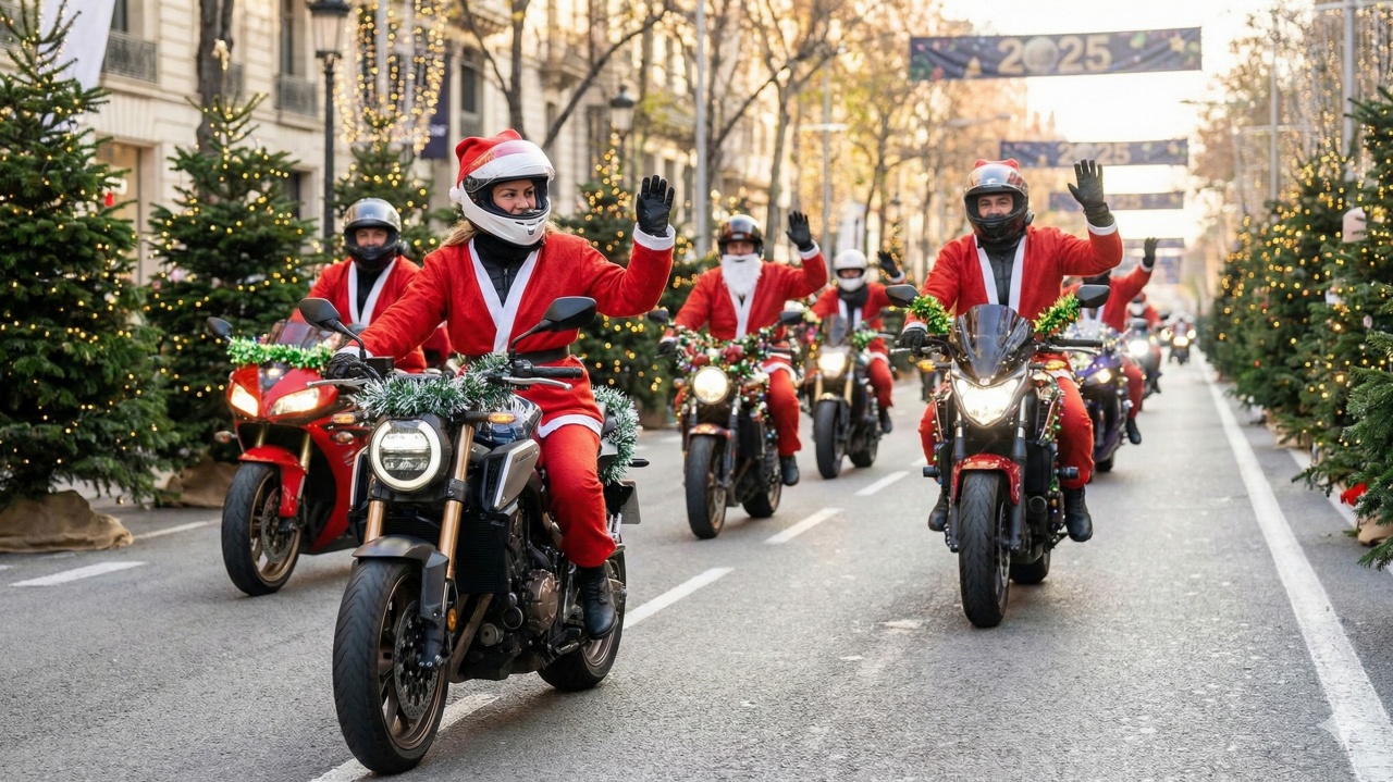 サンタツーリング