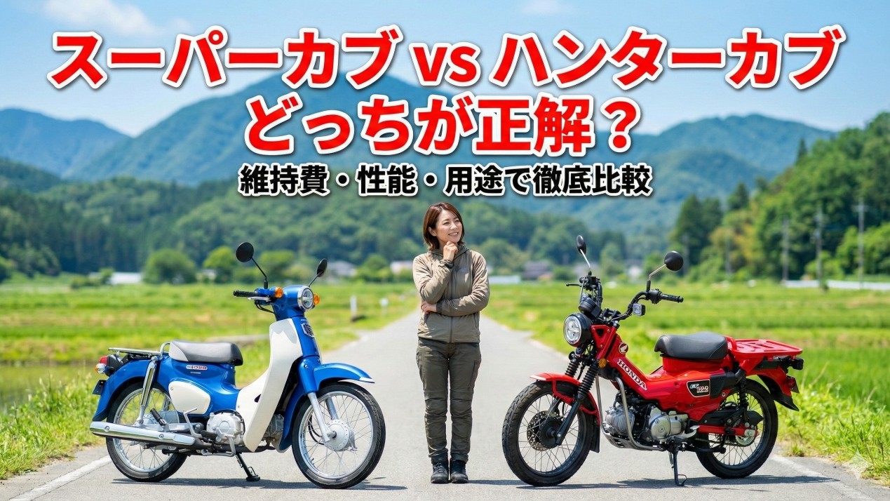 スーパーカブとハンターカブどっちがいい？