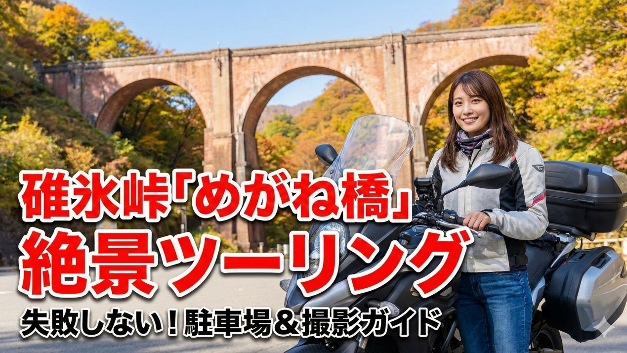 碓氷峠「めがね橋」ツーリング
