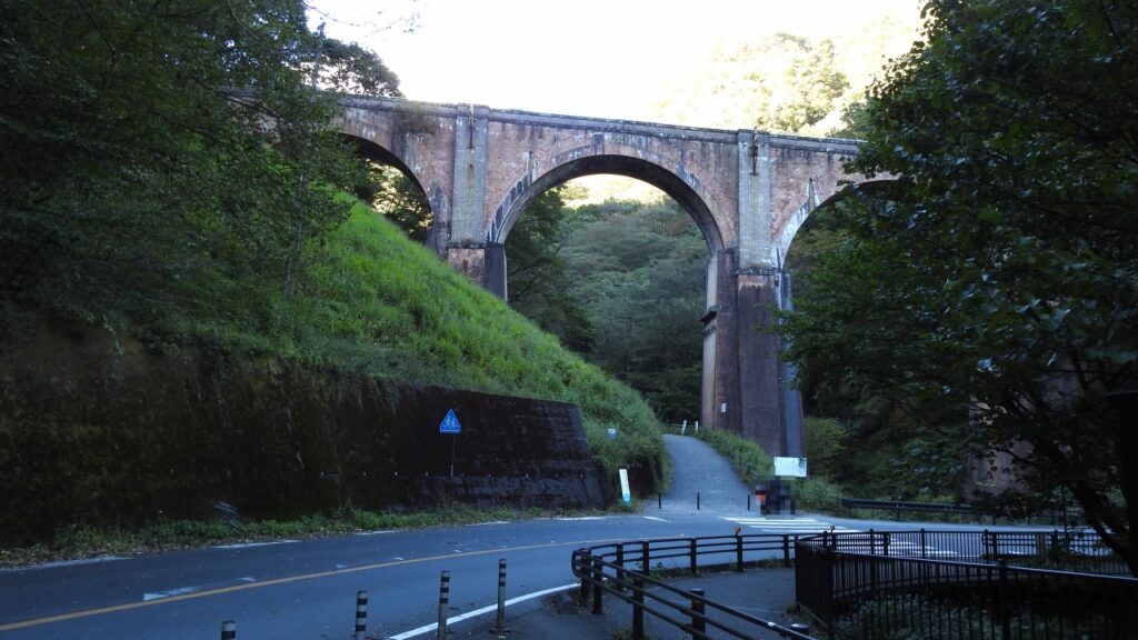 碓氷峠　旧道　めがね橋