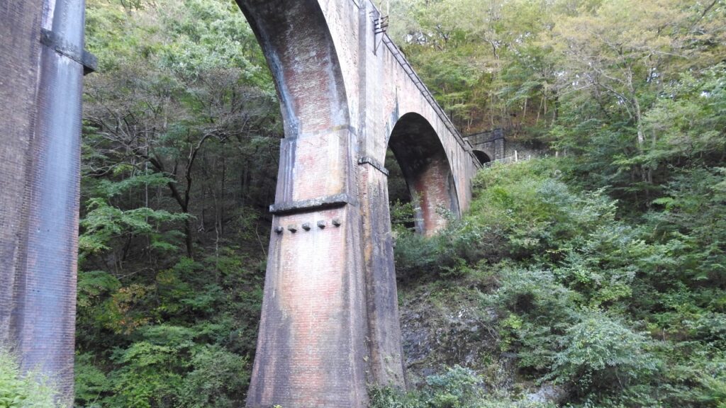碓氷峠　旧道　めがね橋