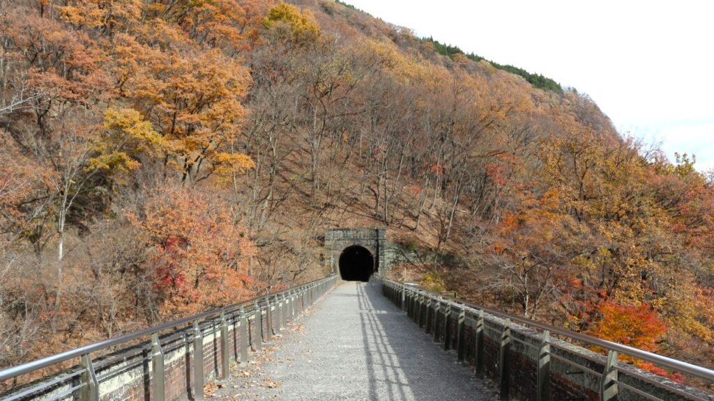 碓氷峠　旧道　めがね橋