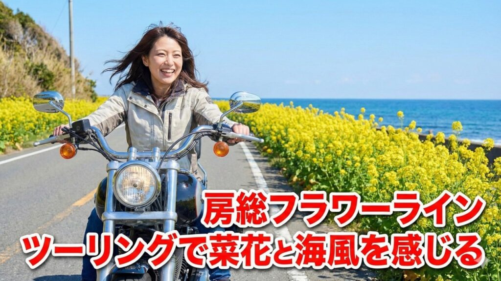 房総フラワーラインで菜の花と海風を感じる