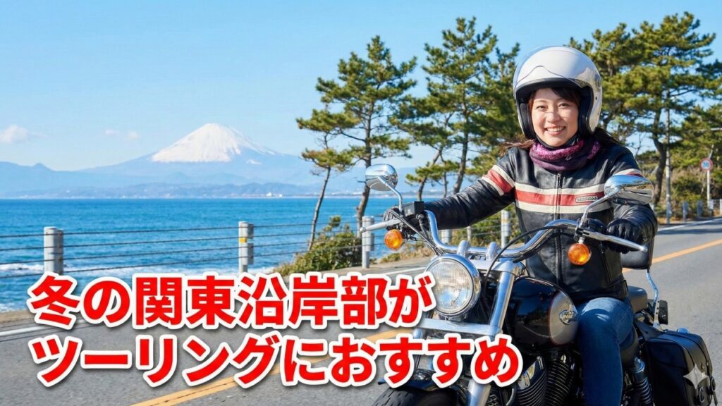 冬の関東沿岸部がツーリングにおすすめ
