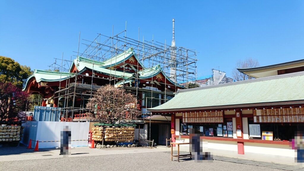 亀戸天神社 御本殿 社務所