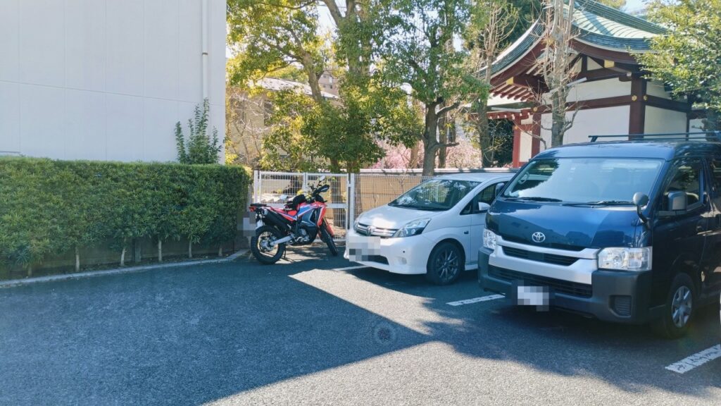 亀戸天神社 駐車場