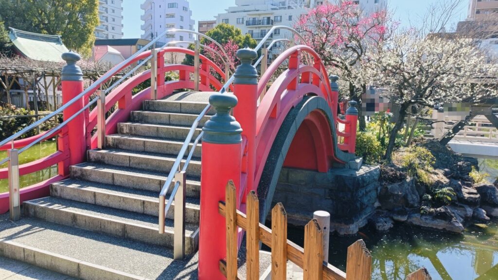 亀戸天神社 太鼓橋