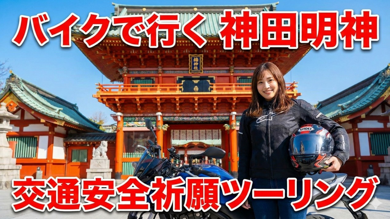 バイクで行く神田明神ツーリング！