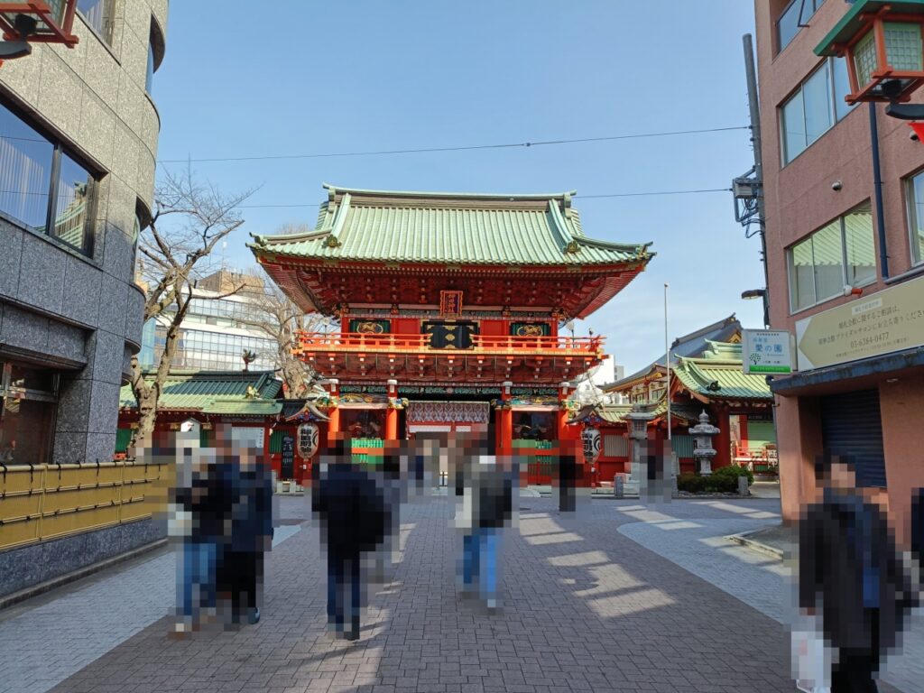 神田明神　隨神門