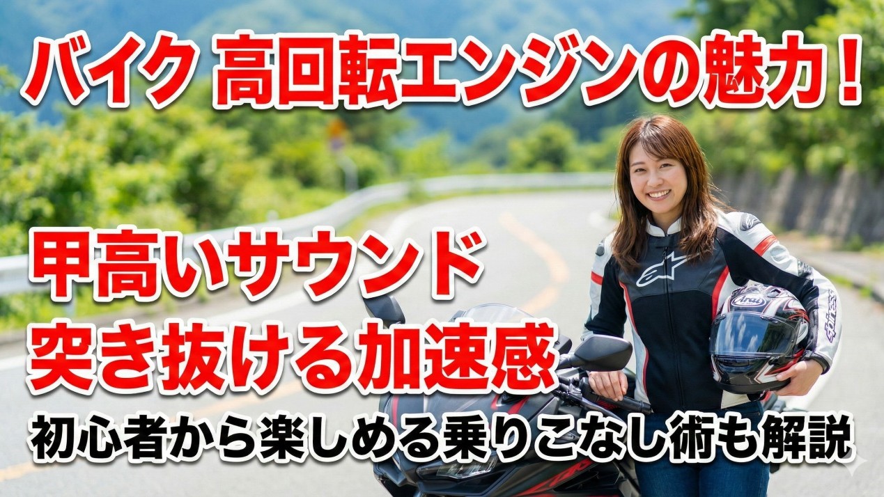 高回転エンジンの魅力とは？