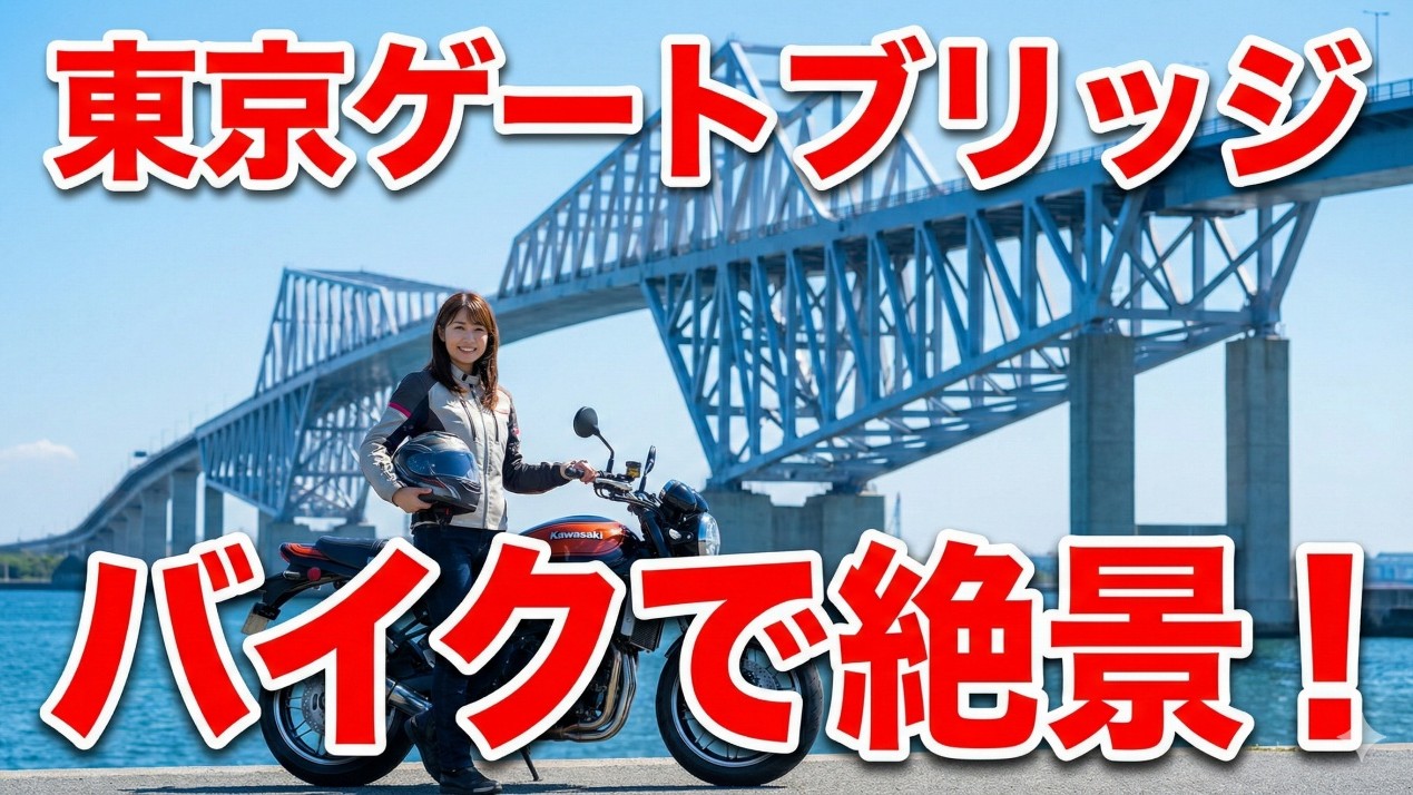 バイクで行く若洲海浜公園