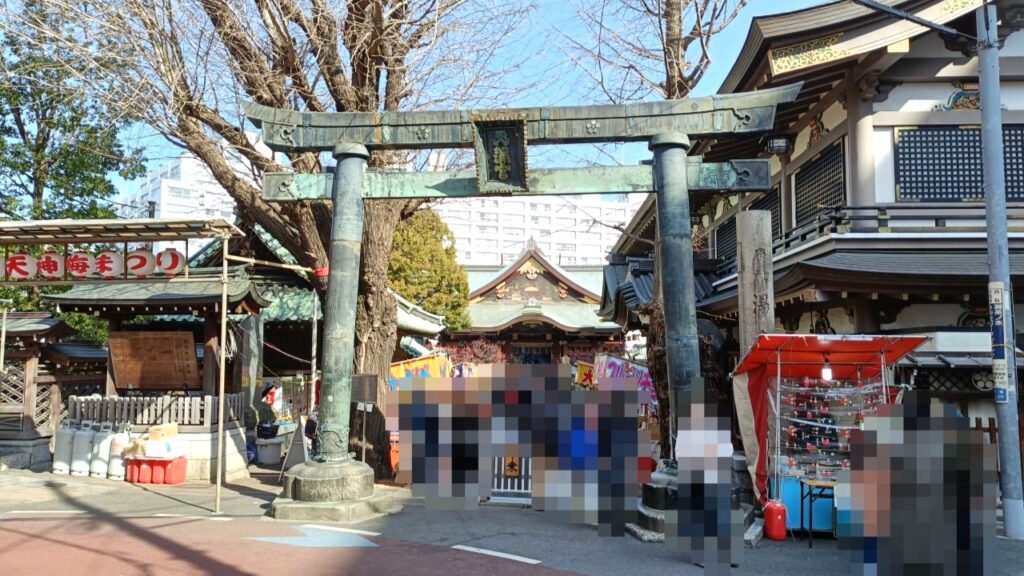 湯島天満宮（湯島天神）銅鳥居
