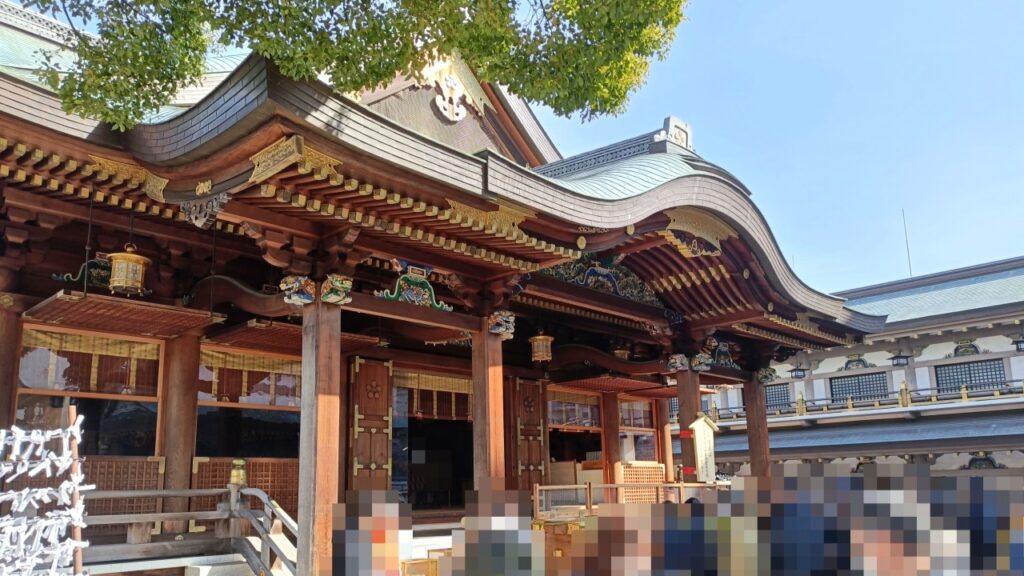 湯島天満宮（湯島天神）　拝殿