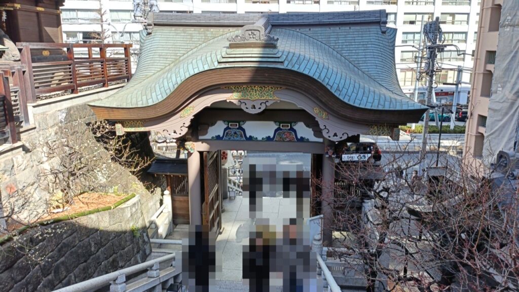 湯島天満宮（湯島天神）　夫婦坂