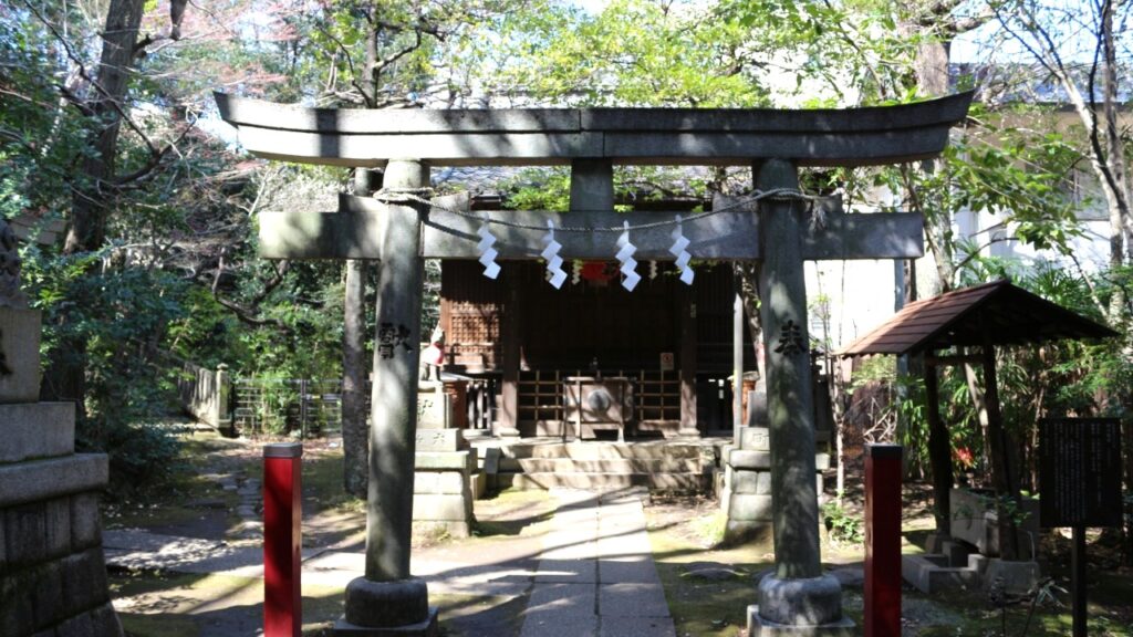 赤坂氷川神社　四合稲荷