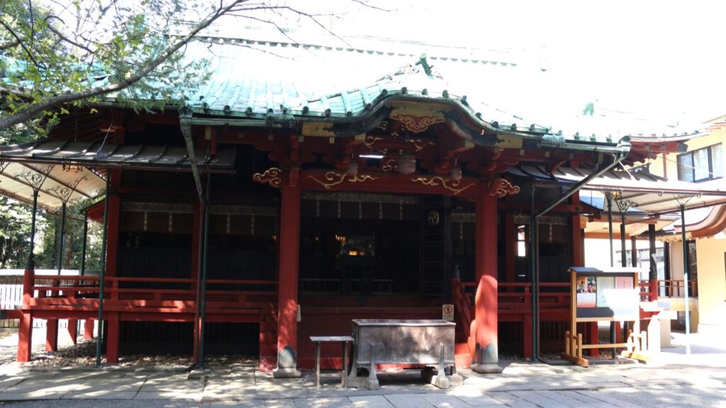 赤坂氷川神社　御社殿