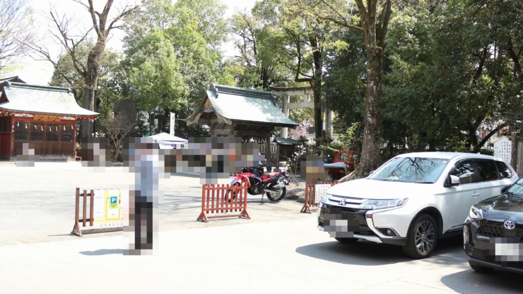 秩父神社　駐車場