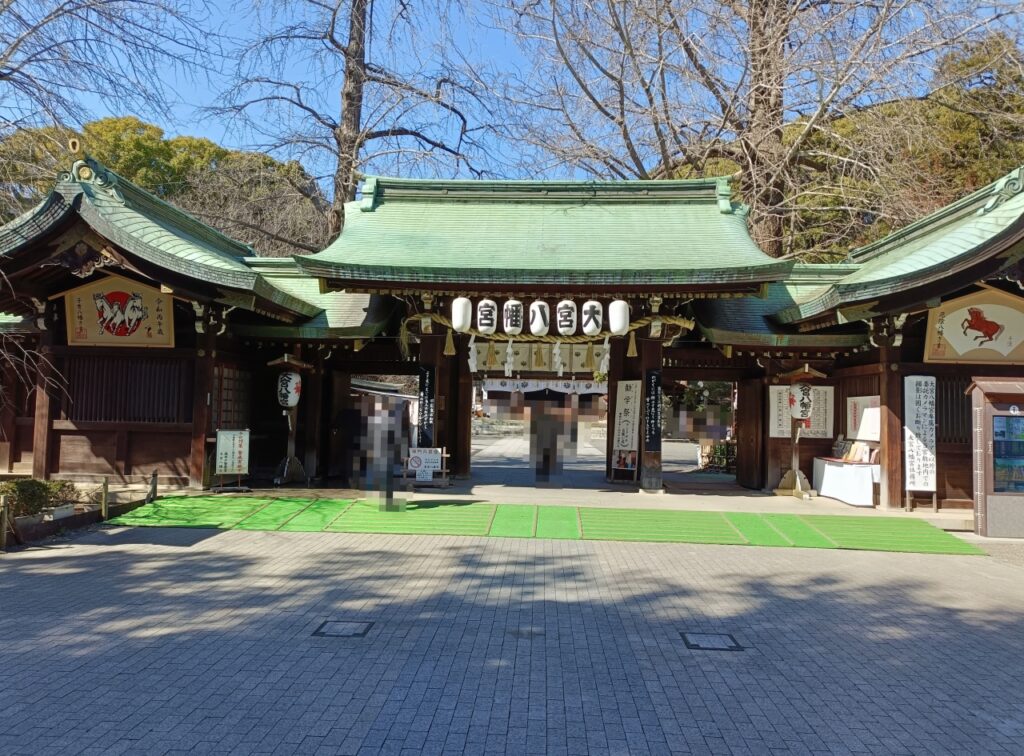 大宮八幡宮　神門