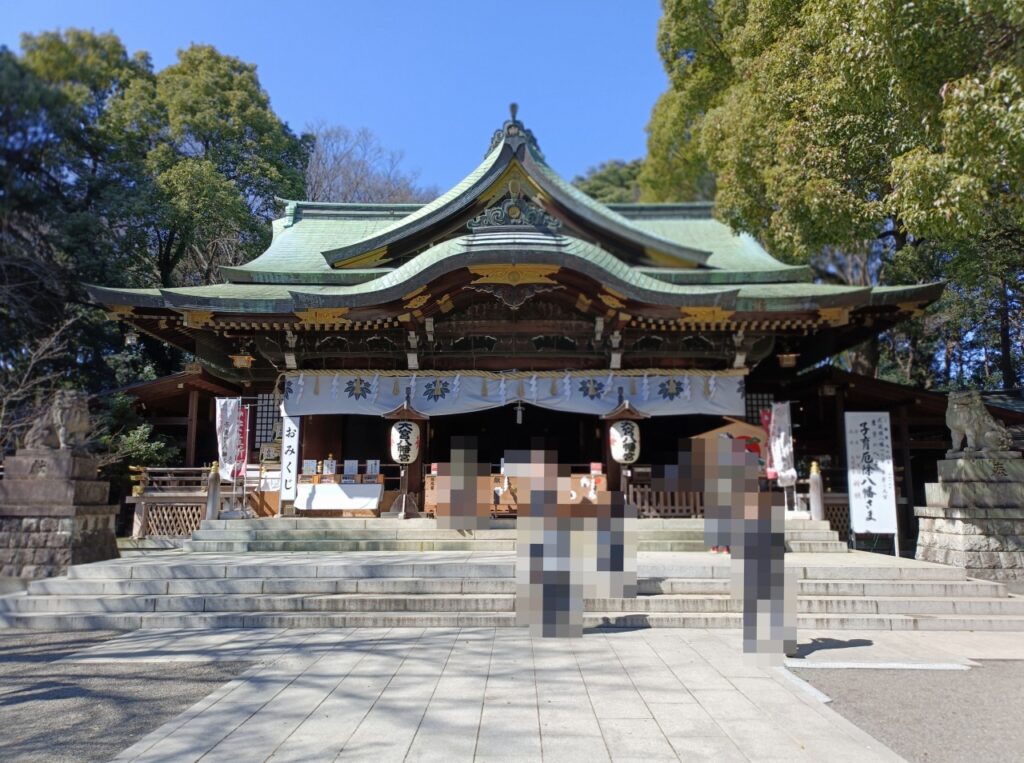 大宮八幡宮　御社殿