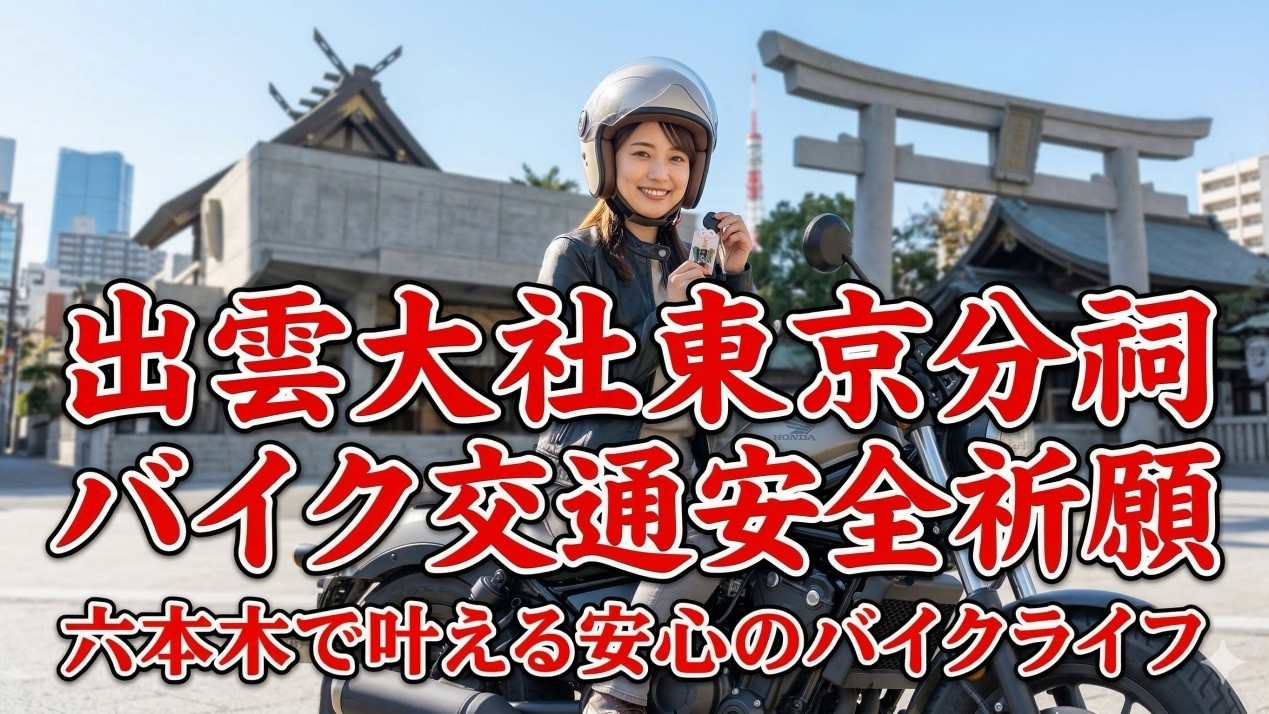 出雲大社東京分祠で交通安全祈願